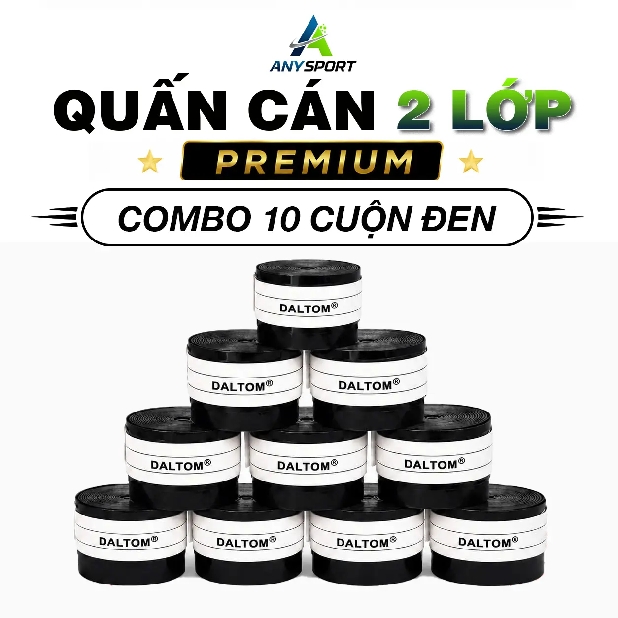 10  CUỘN ĐEN 2 LỚP