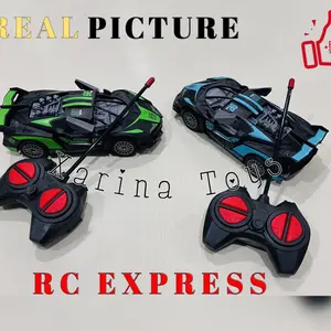 Xarina Toys Mainan Mobil Balap Express Remote Control Mainan Mobil Anak Baterai Plastik TRC-027