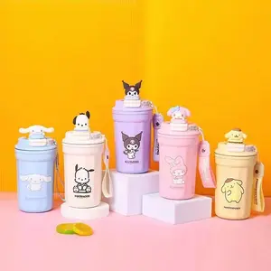 Termos Coffee Mug Coffee Tea Sanrio 3D Doll Clip Tahan Panas Dingin Stainless Steel 128 3120 -Zansen