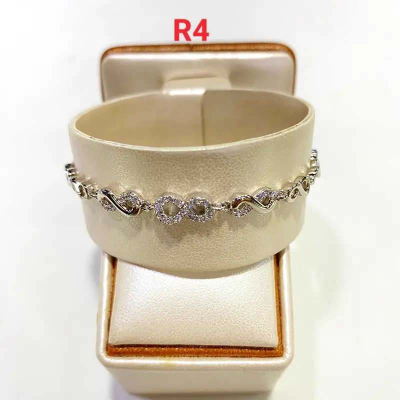 Gelang xuping original model rantai permata mengkilau 4