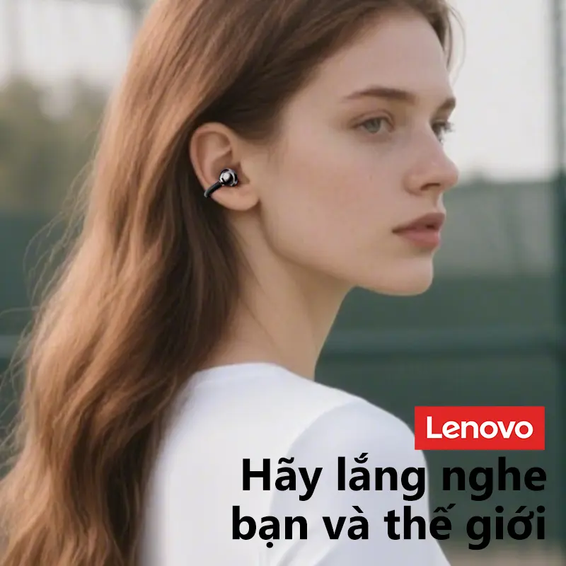 Tai Nghe Bluetooth 6.0 Không Dây, Lenovo LE302, Thời Lượng Pin Dài, Tai Nghe Kẹp Thể Thao, Âm Thanh Nổi HiFi, Khử Tiếng Ồn | BigBuy360 - bigbuy360.vn