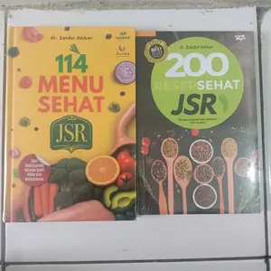 BUKU PAKET 2, 114 MENU SEHAT JSR, 200 RESEP SEHAT JSR, BY, DR, ZAIDUL AKBAR.