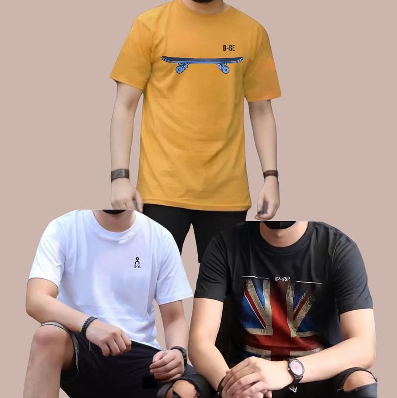 PAKET 3PCS 100RIBU ATASAN PRIA BAJU COWOK ORIGINAL LENGAN PENDEK 1