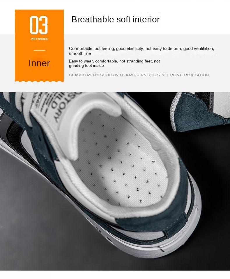 Product Introduction of Korean Fashion New Shoes Men's summer breathable and comfortable outdoor casual sports shoes men. Boy Closed 23