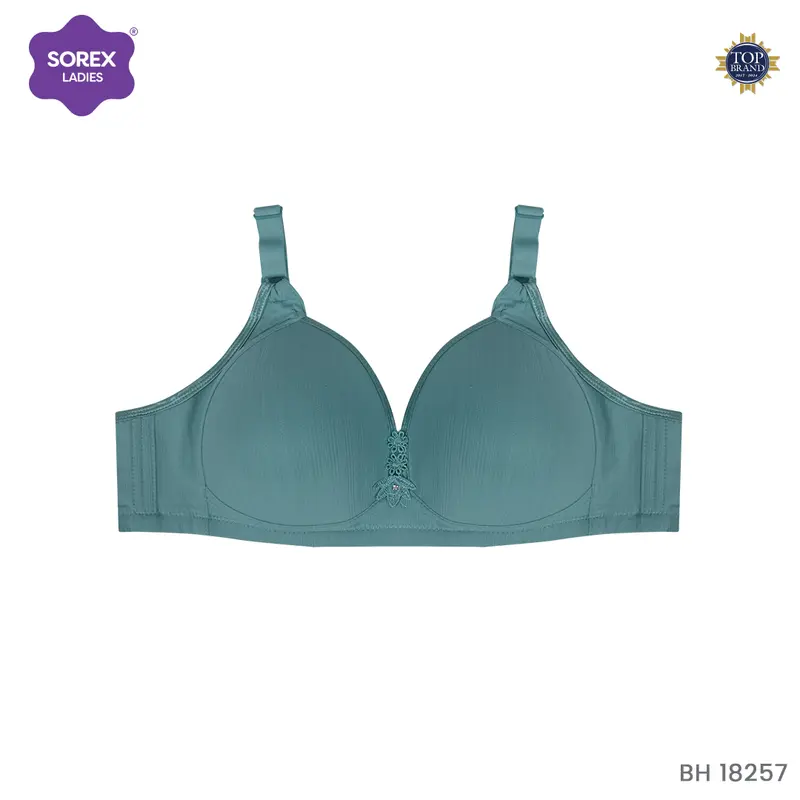 Sorex Bra Busa Sedang Tanpa Kawat Cup B-C Full Cup Kait 3 Bra Harian BH 18257 2