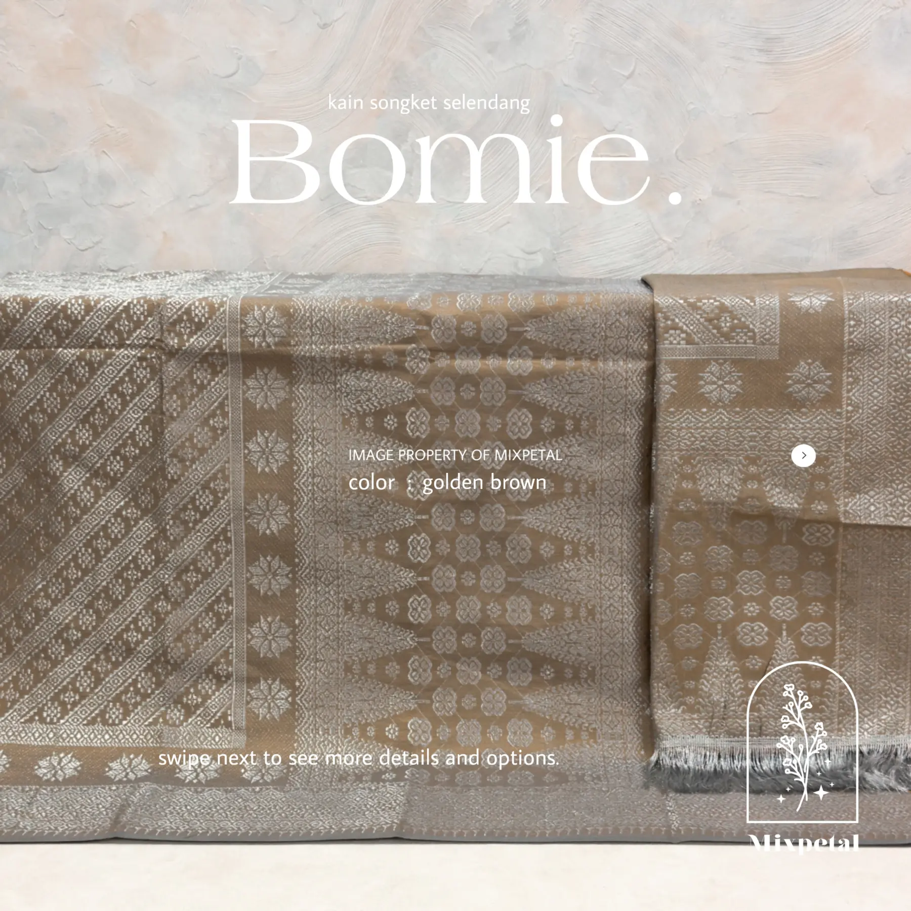 KAIN SONGKET SELEDANG BOMIE
