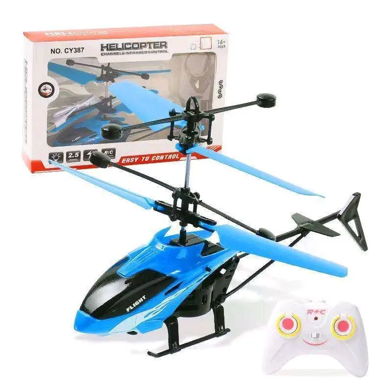 pesawat remote sensor tangan helikopter remote 2 HC Cowok Game Helicopter Control 1