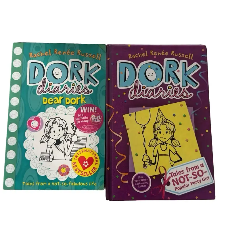 Buku Dork Diaries English Rachel Renée Russell Dear Dork & Tales from a NOT-SO Popular Party Girl