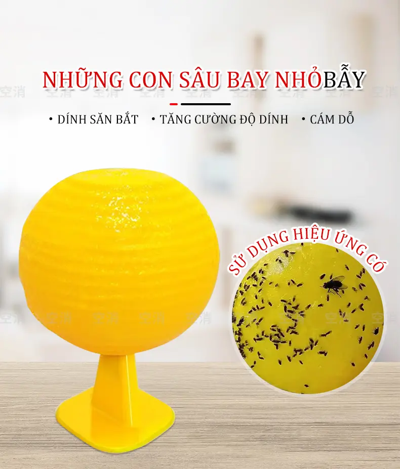 Bóng Bẫy Trái Cây, Bộ 2 Chiếc, Bóng Côn Trùng Dính, Dùng Trong Vườn Và Vườn Cây Ăn Quả, Đặt Thuốc Diệt Côn Trùng