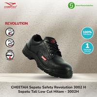 Gambar CHEETAH Sepatu Safety Revolution 3002 H Sepatu Tali Low Cut Hitam - 3002H - 5 dari Smart Power Solution Kota Administrasi Jakarta Barat 1 Tokopedia
