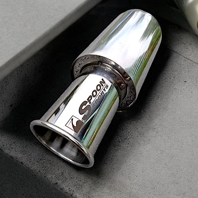KNALPOT MOBIL RACING SPOON SPORTS SUARA BASS BULAT galvanis+stainless blumond UNTUK SEMUA JENIS MOBIL Motorcycle 2