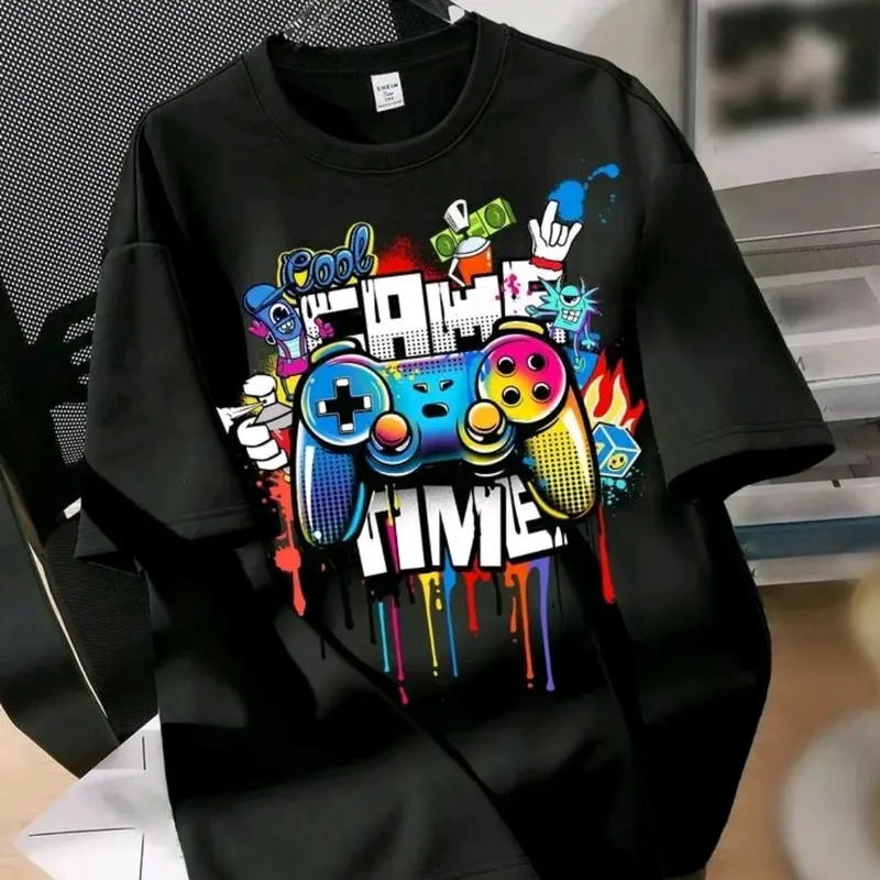 Kaos Distro Bigsize 7XL 6XL 5XL 4XL 3XL 2XL XL L M S Kaos Korean Style 18 Chicagho Full Printing T-Shirt Pria Wanita Jumbo Bahan Catton Combed 24s Lembut Adem Nyaman Dipakai Unisex Pria Wanita Warna Putih Beige High Jepang Cream Lilac kaos Oversize Baju 2