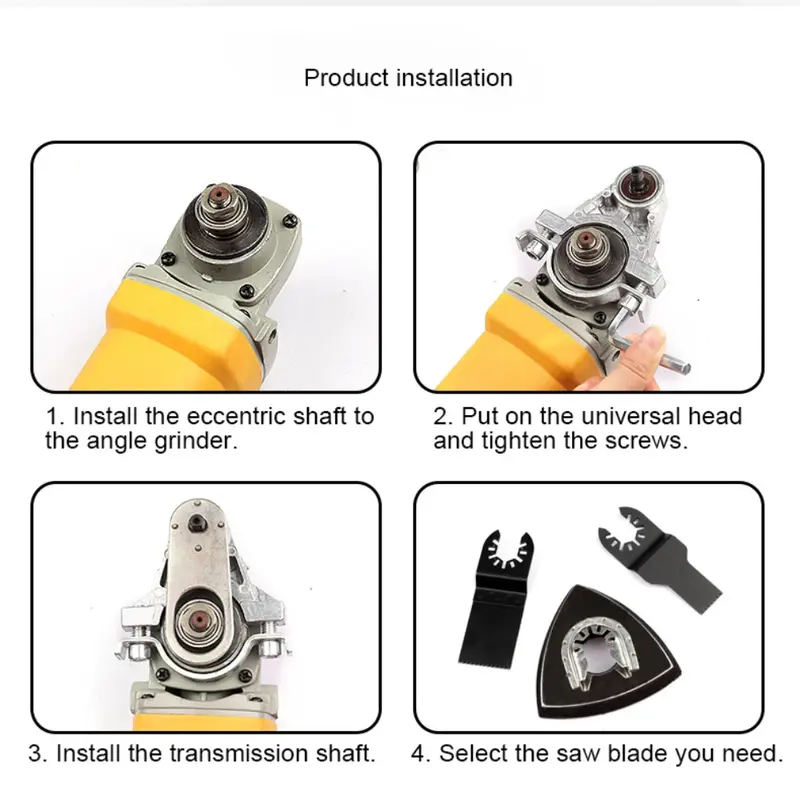 Taffware Adapter Mesin Gerinda Multifungsi Angle Grinder Converter 3