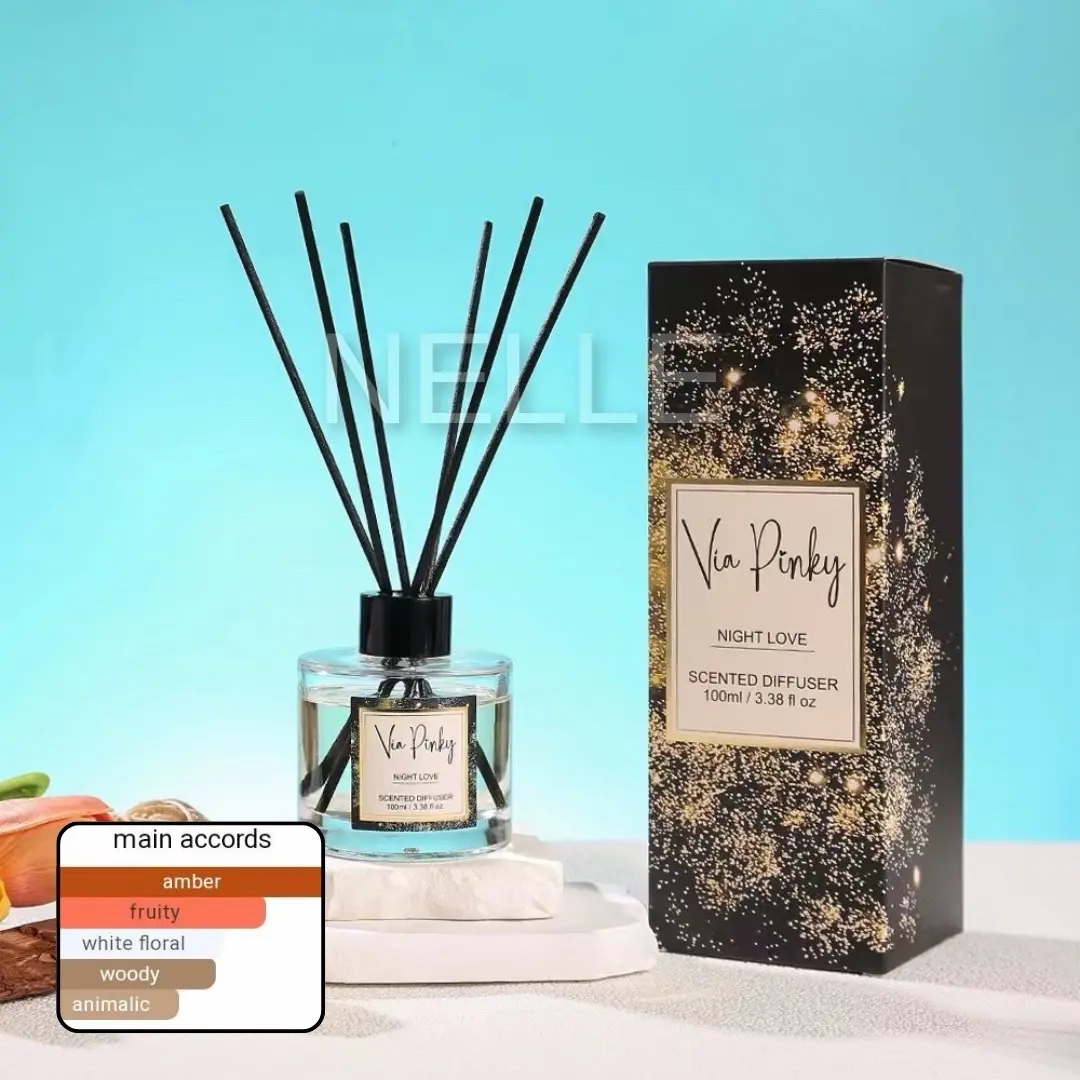 (100ml) REED DIFFUSER Home and Room Fragrance Home Fragrance Via Pinky perfume