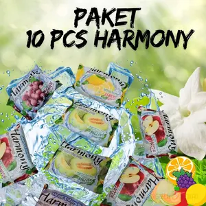 PROMO 10 PCS SABUN HARMONY BATANG - AROMA SEGAR BUAH sabun  harmony