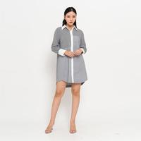Gambar Chocochips - Melora Dress / Dress Wanita / Dress Salur Wanita / Dress Garis Wanita - Black dari Chocochips Boutique Kota Administrasi Jakarta Barat 3 Tokopedia