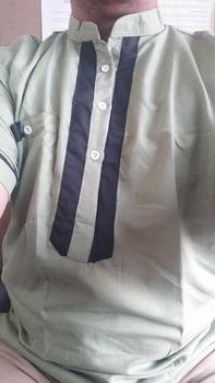Product Review of BAJU KOKO KURTA ABU BAKAR LENGAN PENDEK MUSLIM PRIA DEWASA TERBARU 2024 from D**9 0