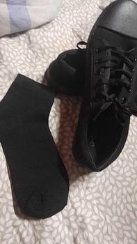 Product Review of Back To School Unisex Black Casual School Shoes Kasut Bertali Sekolah Hitam Shoe B.best from m**y a**h 2