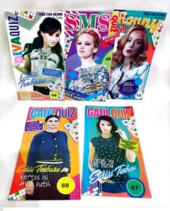 10 Pcs Teka Teki Silang Huruf - Panjang (TTS Huruf 10 Pcs Ukuran Buku Panjang)