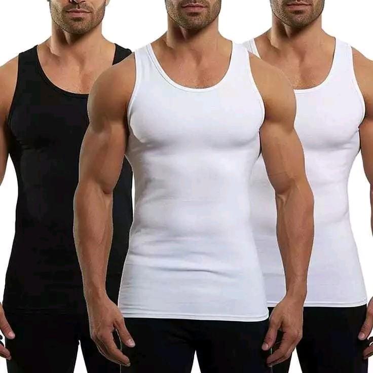 PROMO Singlet 4 Pcs 50 Ribu kaos Dalam Pria Katun 30S Adem Nyerap Keringat 4