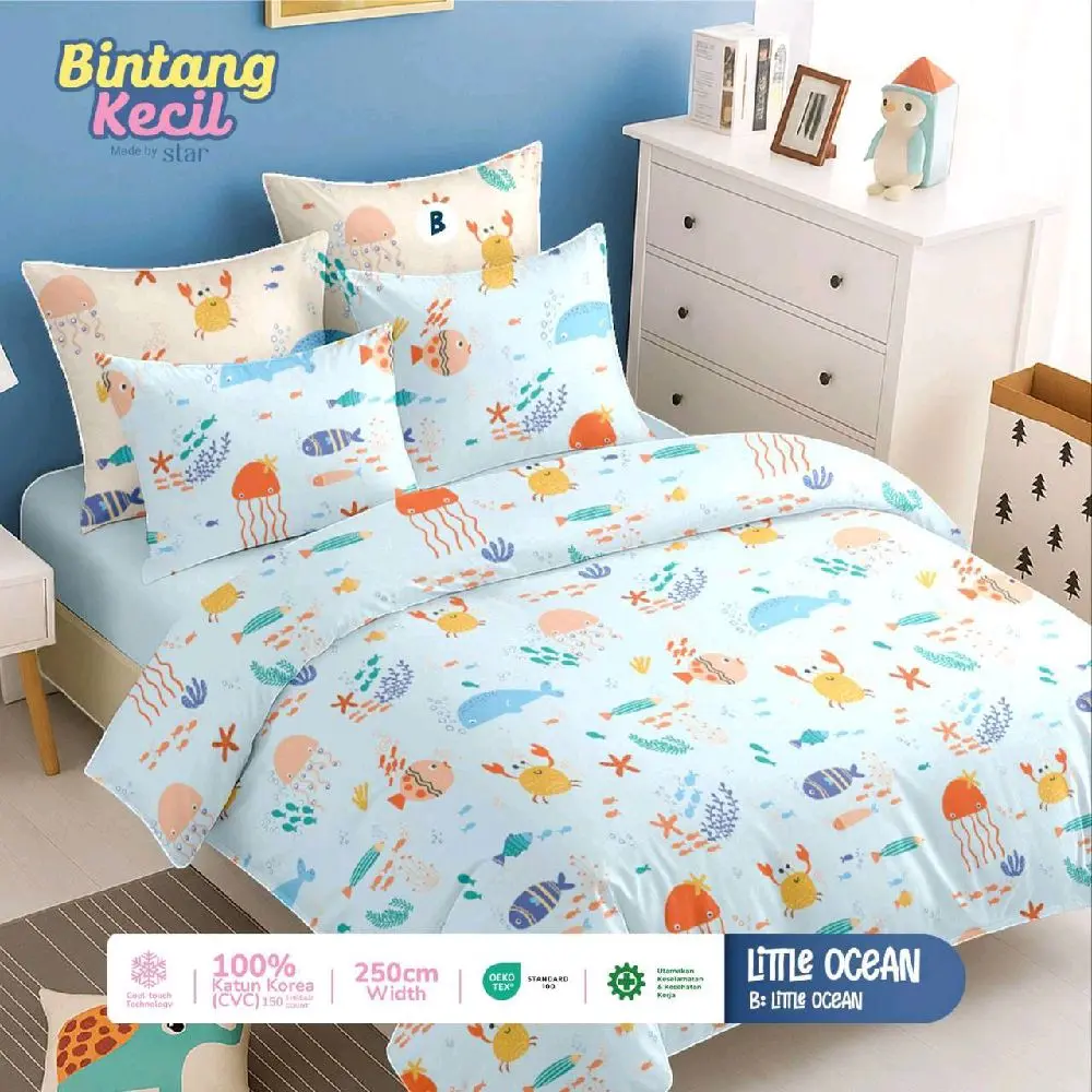 SPREI KARAKTER ANAK -SPREI HOMEMADE -SPREI STAR -ISTANA SPREI DEPOK