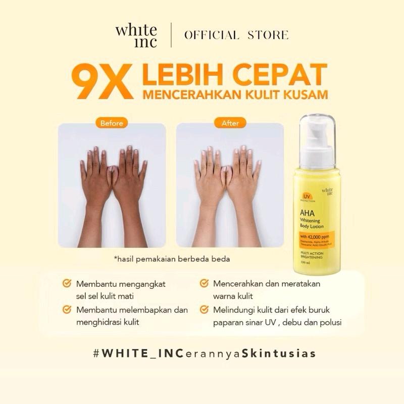 ( BELI 3 LEBIH HEMAT )WHITENINC AHA Body Lation to Whitening & Moisturising l Hand Body Lation 4