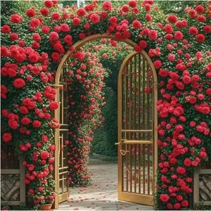 Semillas de Rosa Trepadora Multicolor 50 Granos Alta Tasa de Germinación Floración Abundante Ideal para Jardinería Vertical y Espacios Exteriores