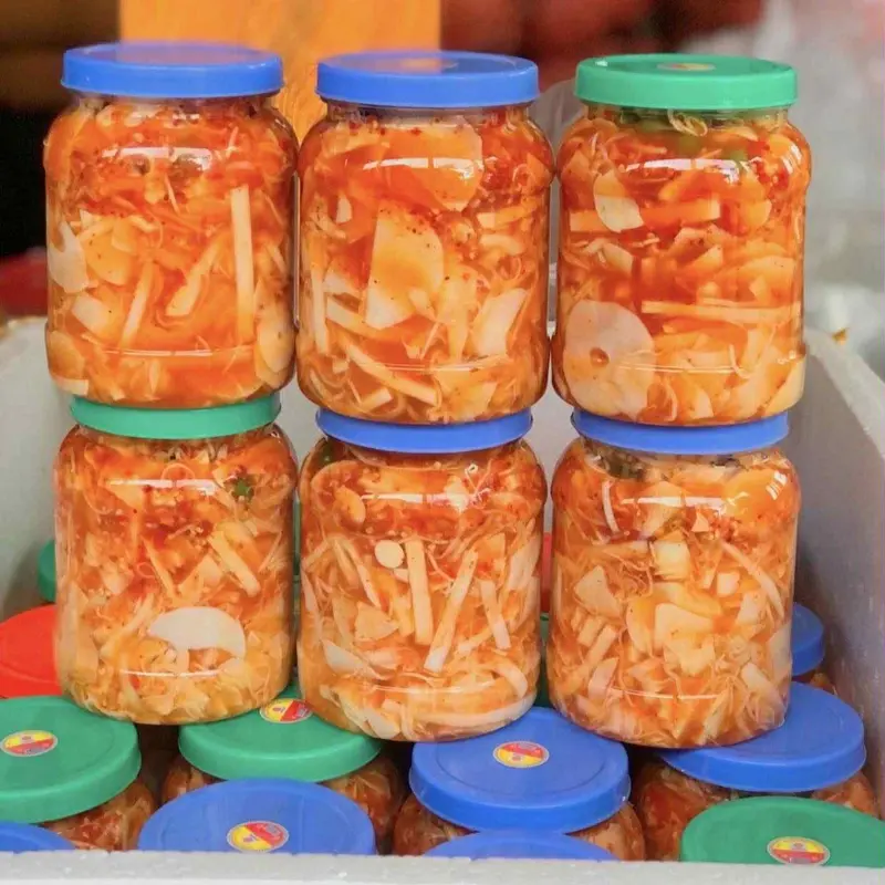 Combo 2 hộp măng tre ngâm tỏi ớt chua cay 1