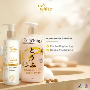 EZ White Bundling EZ Tofu Set (EZ White Japanese Tofu Lotion &  EZ White Japanese Tofu Shower Cream)
