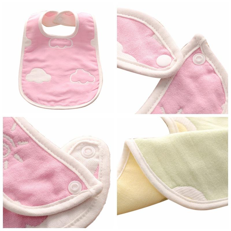 Product Introduction of Baby Washable U Shaped Bib Toddler Absorbent Soft Bib Gauze Saliva Towel 27
