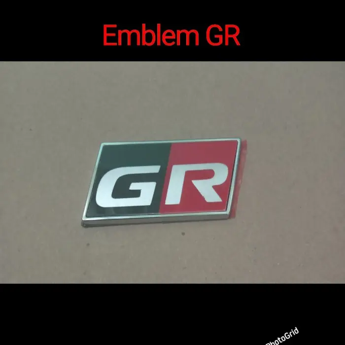 Diskon Emblem Gr Toyota Raize Avanza Agya Original