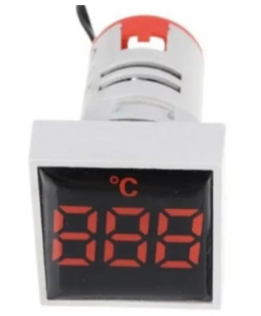 PILOT LAMP WITH THERMO METER ED16-22FTB / ED16-22FTK FORT