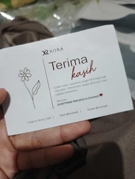 Product Review of (Xora) Mazaya Hijab Malay Size L - Hijab Lolly Kerudung Wanita Muslim Syari Instan Daily Malay Non Pad from R**i 3