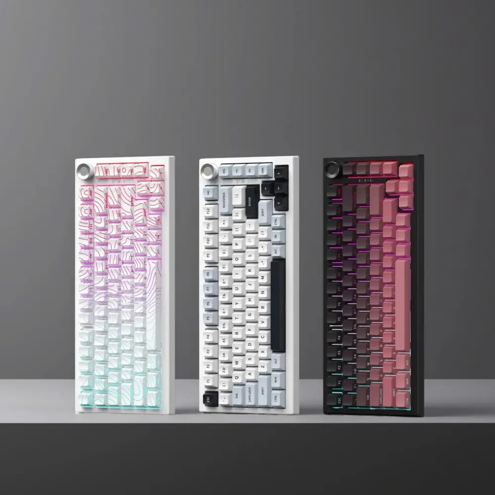 Bàn phím cơ Atas K81 không dây 3 mode - Mạch Xuôi - Hỗ trợ hotswap 5 pin - LED RGB - Có App | BigBuy360 - bigbuy360.vn Bàn phím cơ Atas K81 không dây 3 mode - Mạch Xuôi - Hỗ trợ hotswap 5 pin - LED RGB - Có App | BigBuy360 - bigbuy360.vn