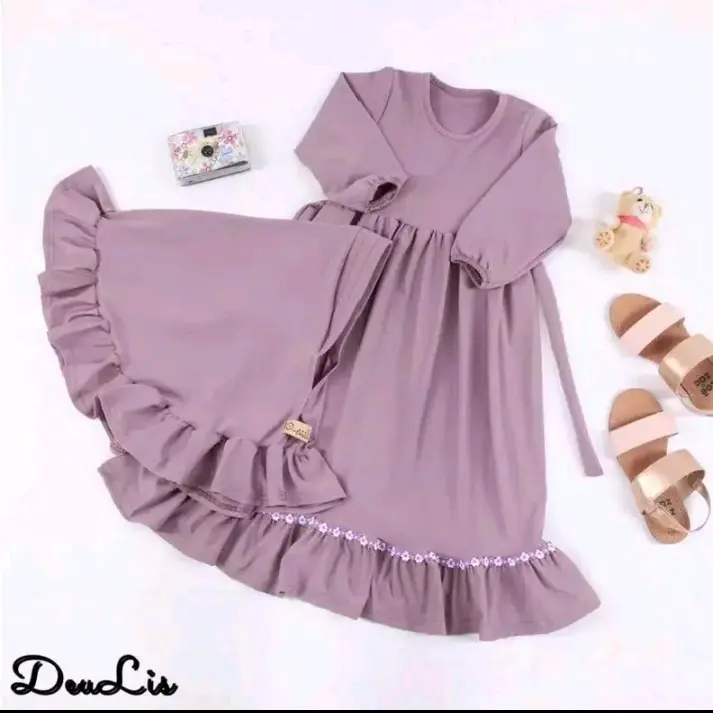 gamis anak deliuse oneset Renda