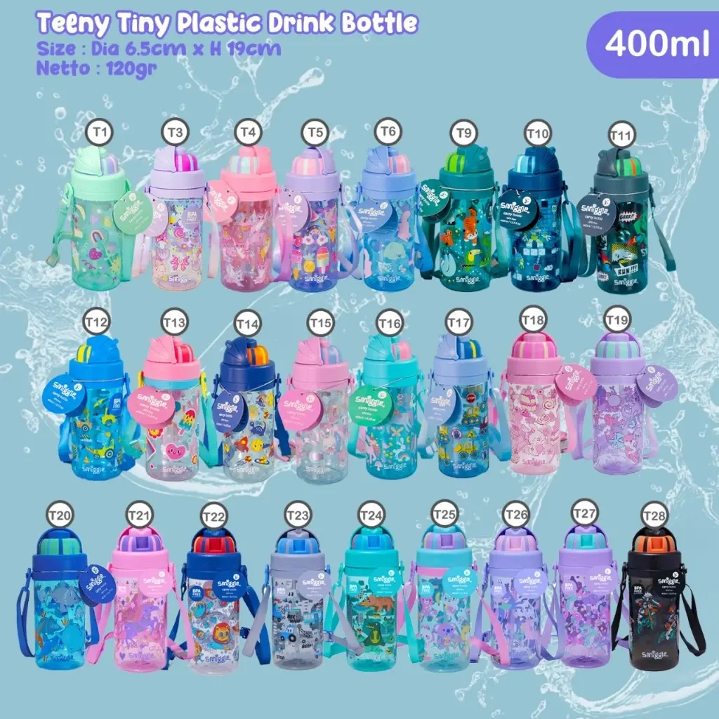 BOTOL ANAK 430ML BOTTLE LONG STRAP BOTOL MINUM ANAK KARAKTER