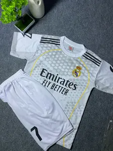 SETELAN JERSEY BOLA ANAK LAKI VINI JR BAJU REAL MADRID TERBARU USIA 1-15 TAHUN