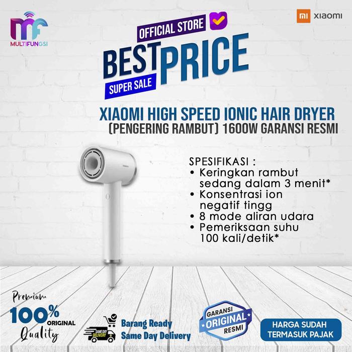 Gambar Xiaomi High Speed Ionic Hair Dryer (Pengering Rambut) 1600w Garansi Resmi Hairdryer dari Multifungsi Online Kota Administrasi Jakarta Pusat Tokopedia