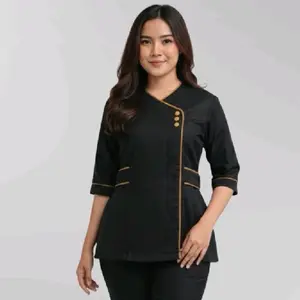 ATASAN Seragam Kerja Wanita / Klinik Kecantikan / Suster / Baby Sitter ATHENA Uniform - SALLY Series ATASAN Katun Premium Atasan