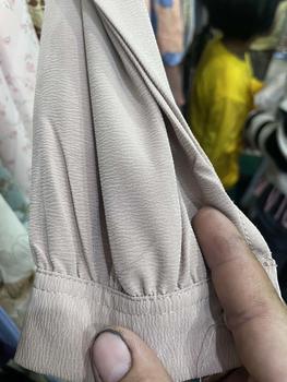 Product Review of KINAN MIDI DRESS CRINKLE POLOS // dress crinkle//dress wanita remaja simple elegan kekinian//dress terbaru 2023i from w**i 0
