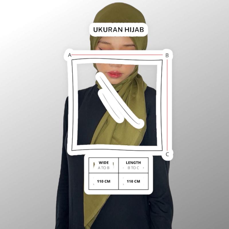 Product Introduction of Lala Jilbab paris Square - Seosyi premium Square 0