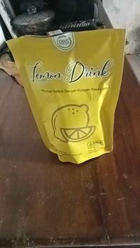 Product Review of Mabello 5 Pouch Minuman Serbuk Lemon   glutathione Drink/ Free Sabun Cair/Bubuk/ Powder from a**y r**i 1