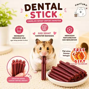 Hamster/Sugar Glider Dental Stick Gigitan Chew Toy