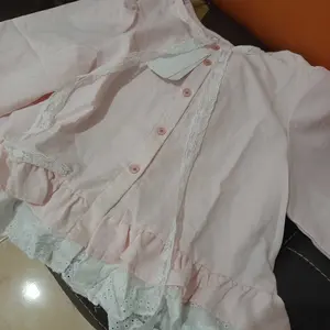 PO40 CHICMORE kemeja wanita feminime variasi pita cantik berlengan panjang gaya minimalis