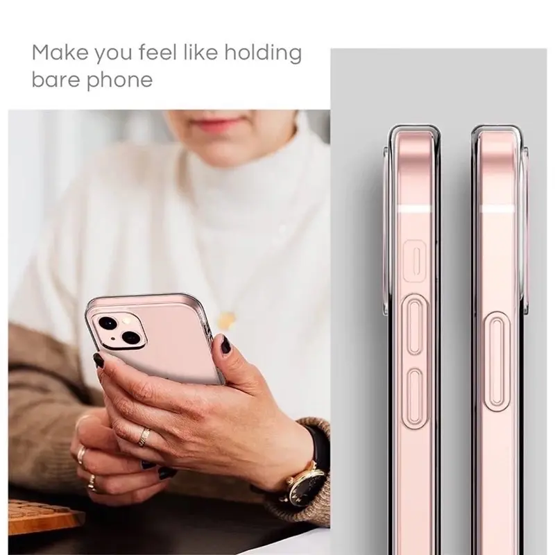 IPHONE 16 16 PLUS 16 PRO 16 PRO MAX 15 15 PLUS 15 PRO 15 PRO MAX X XS XR XS MAX 11 11 PRO 11 PRO MAX 12 Pro Max 13 Pro max 14 PRO MAX Mini Sotfcase Bening Clear Case Silikon Transparan 2MM 2