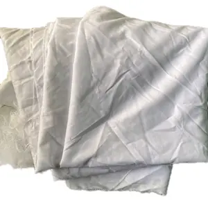 Kain Katun Putih Tebal Polos Ukuran 5 Meter Lebar 150cm - Cocok untuk Kemeja, Rok, Celana Formal, dan Taplak