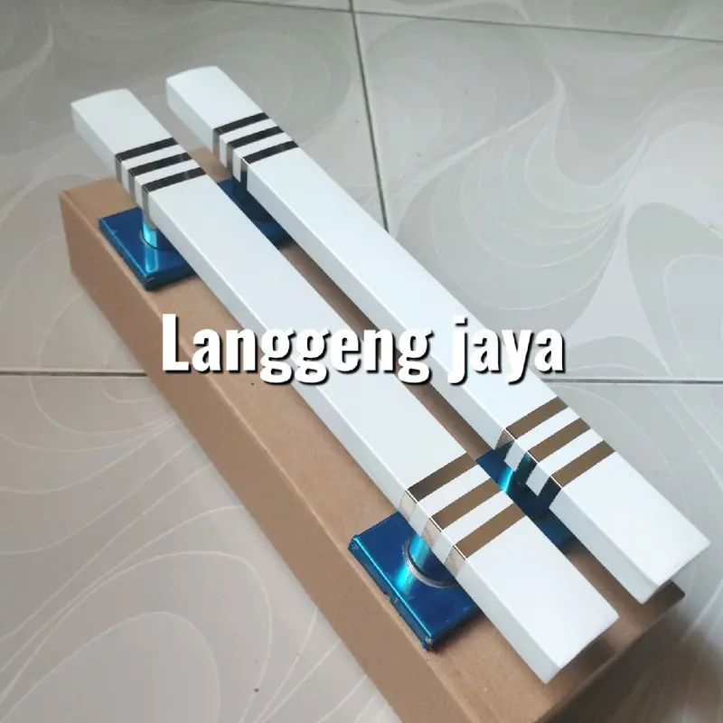 2pcs Handle pintu rumah 45cm,33cm Gagang pintu rumah Tarikan pintu full stainless steel stainlles 2