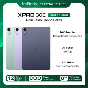 Infinix XPAD 30E 4/128GB - MediaTek Helio G80 - 11" FHD+ 60Hz  - 7200 mAh - 4G LTE