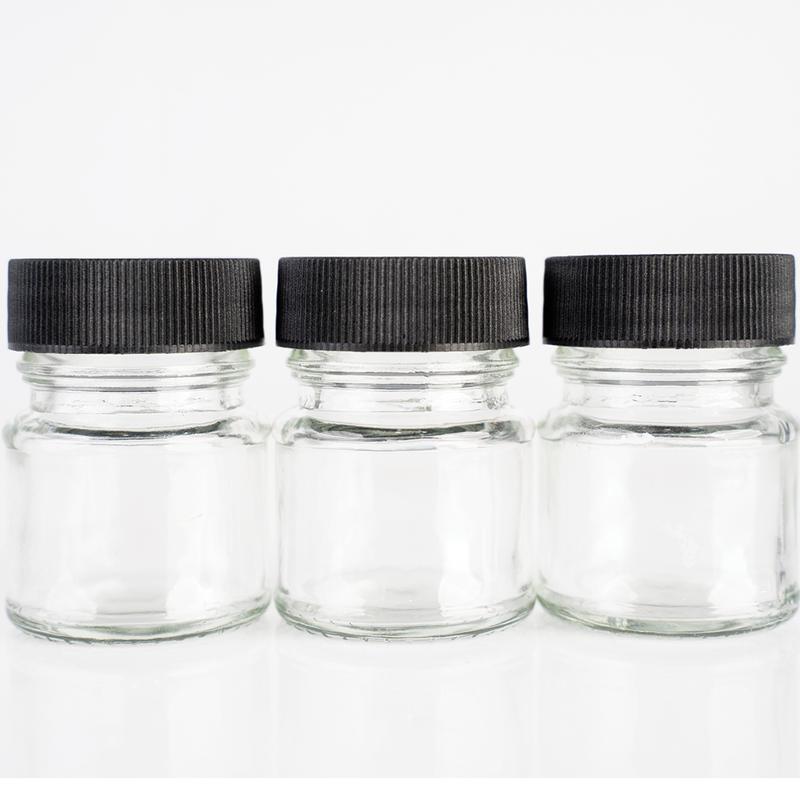Balang Kaca Bulat Mini Dengan Penutup 20ml | Mini Round Glas - TikTok ...