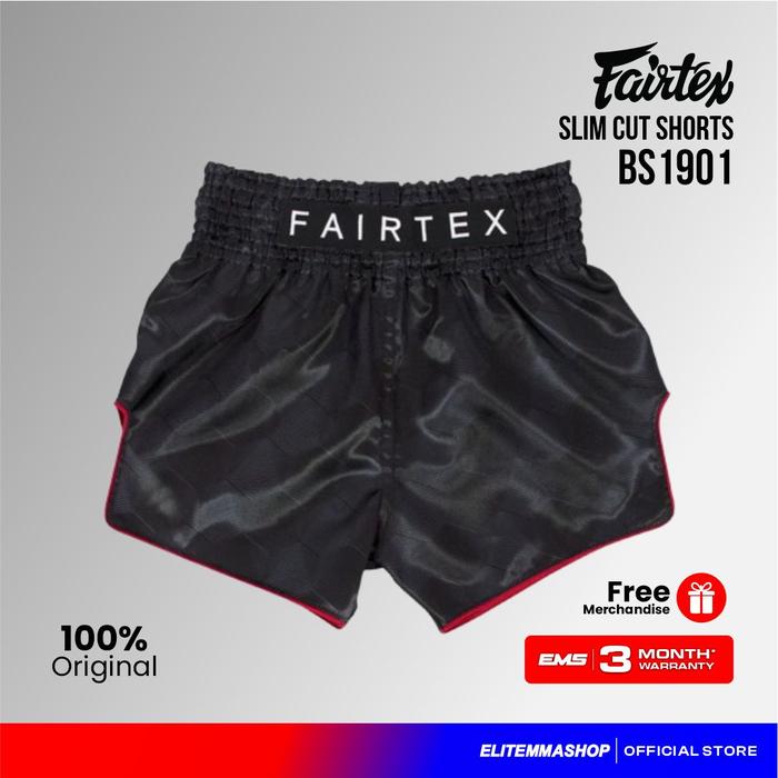 Gambar FAIRTEX Stealth Muaythai Shorts BS1901 - Black Celana Muay Thai Boxing - XL dari ELITE MMA SHOP Kota Administrasi Jakarta Barat Tokopedia